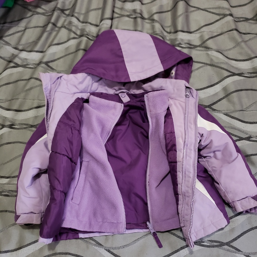 Purple 2. Way jacket. - Picture 3 of 3